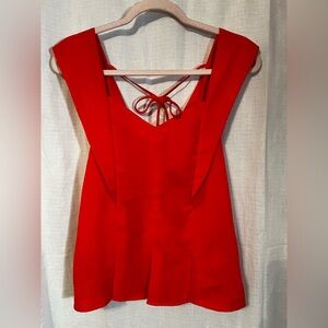 Chic Backless Red Dress